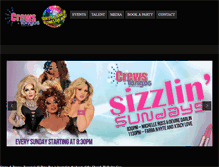 Tablet Screenshot of crewsandtangos.com